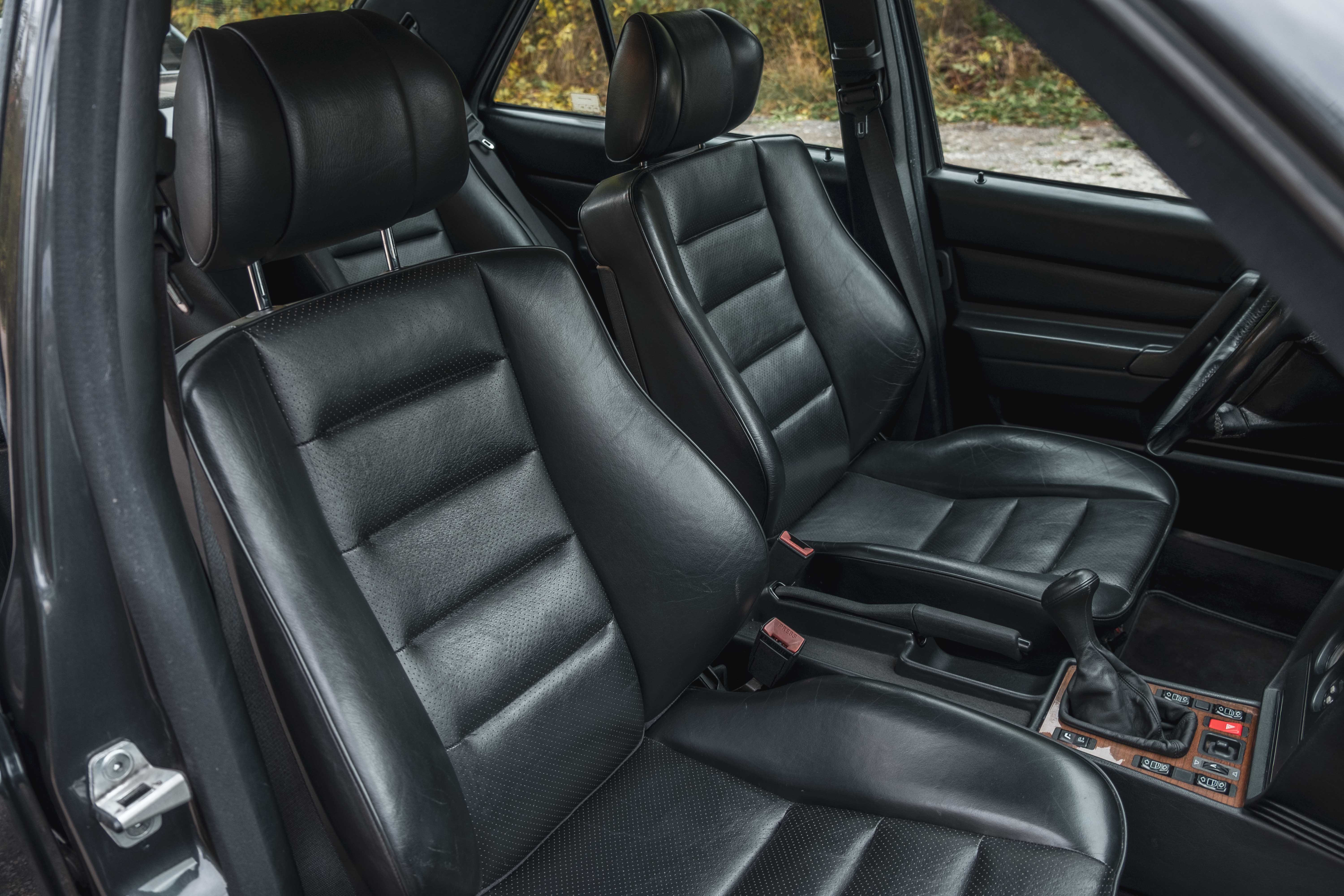 Recaro seats up front—and yes, in the back too