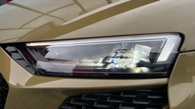 Laser headlights