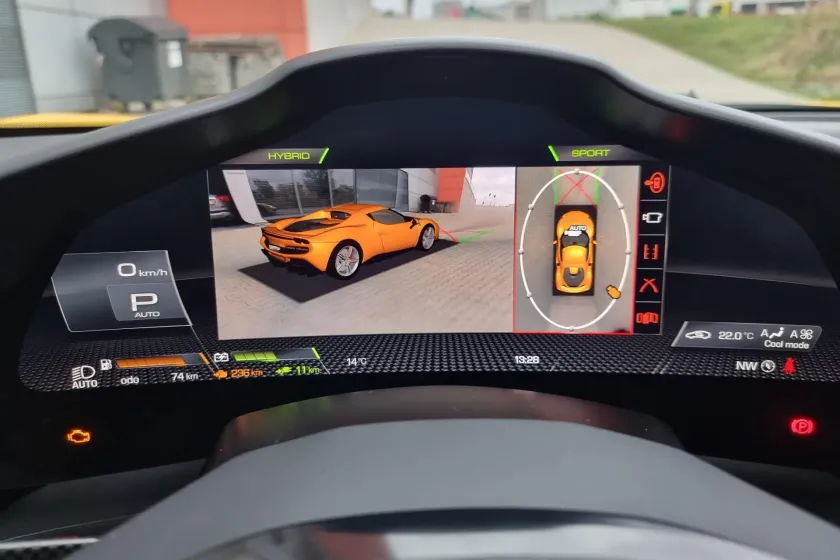 Ferrari 296 GTB LIFT JBL Carbon ADAS-18